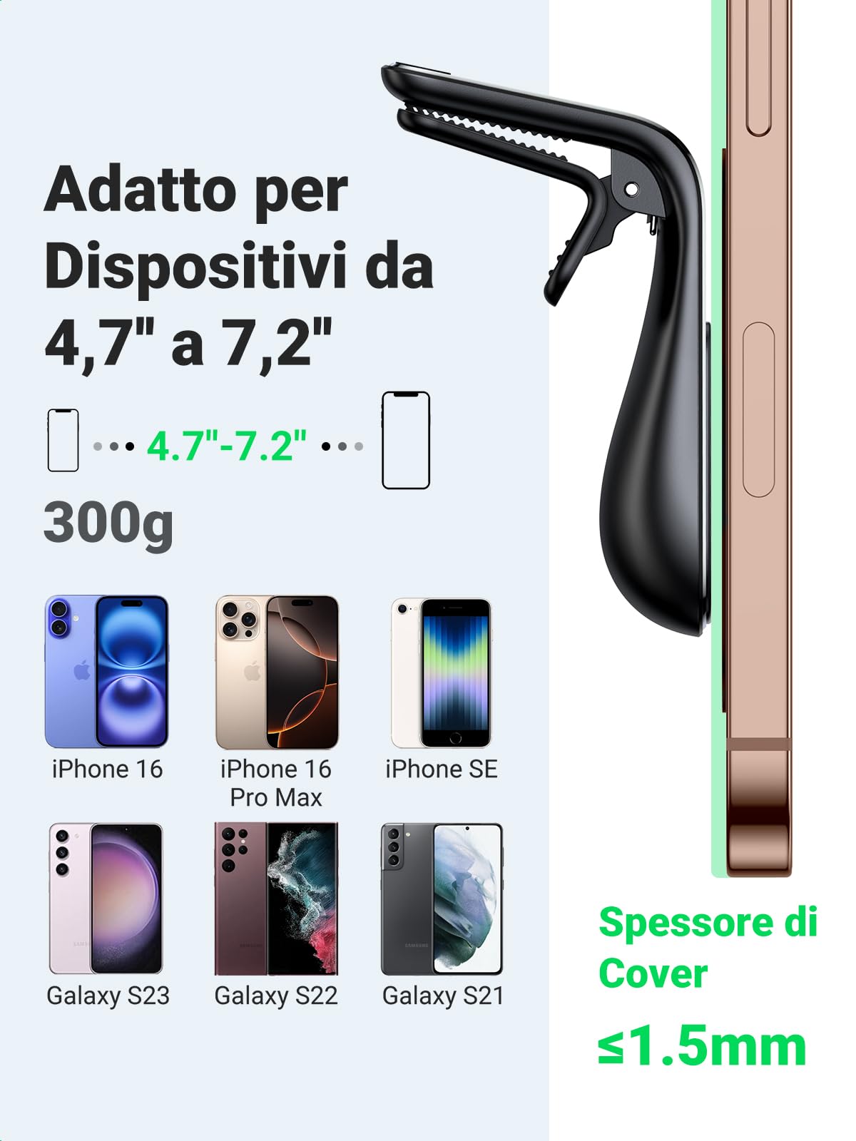 ugreen-supporto-cellulare-auto-magnetico-da-bocchetta-4-7-7-2 image 4