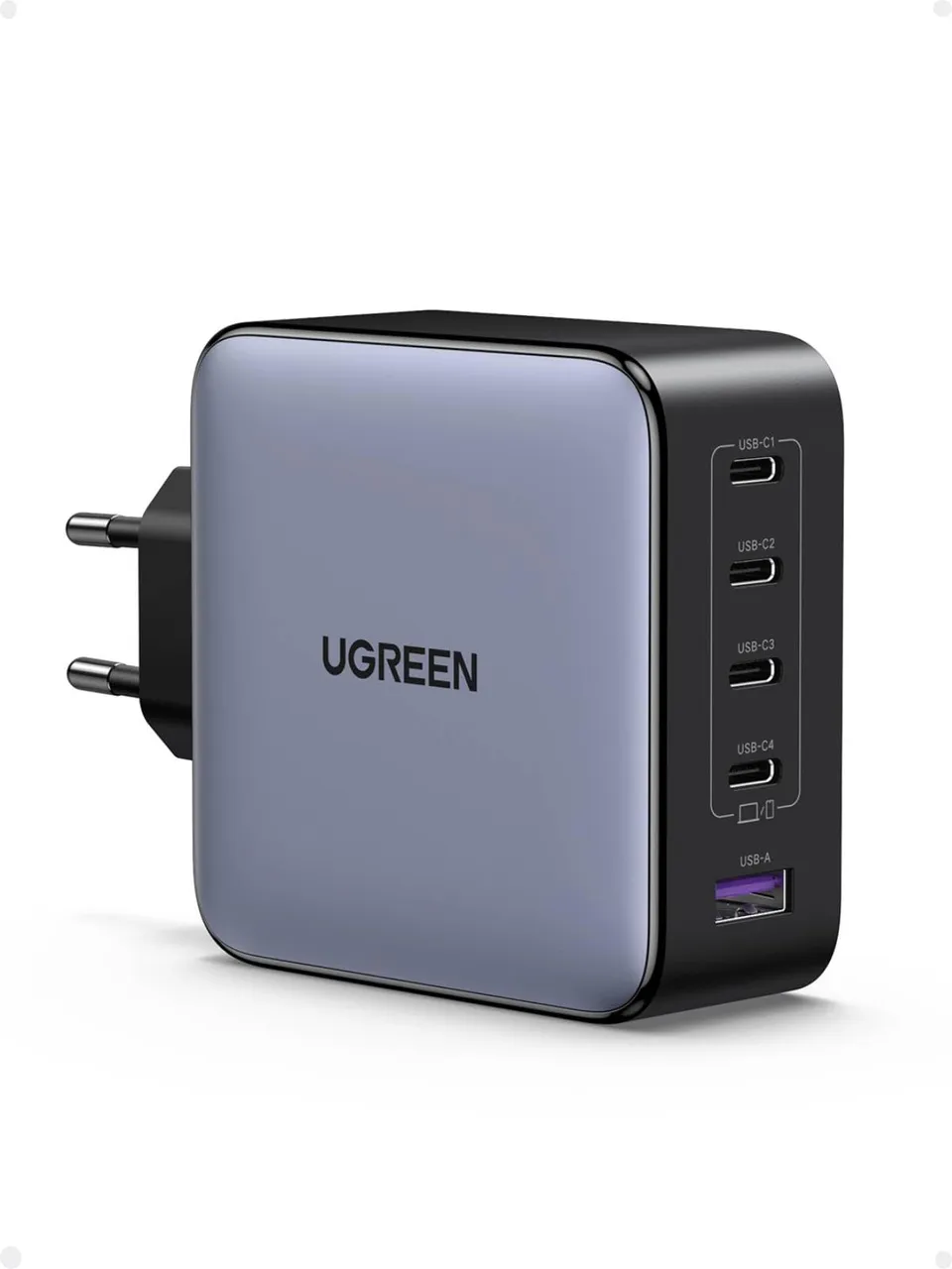ugreen-nexode-100w-caricatore-usb-c-gan-5-porte-4-usb-c-usb-a image 1