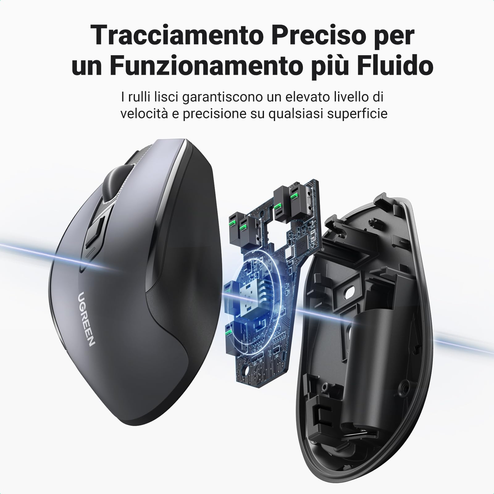 ugreen-mouse-wireless-2-4ghz-ergonomico-silenzioso-4000-dpi-nero image 7