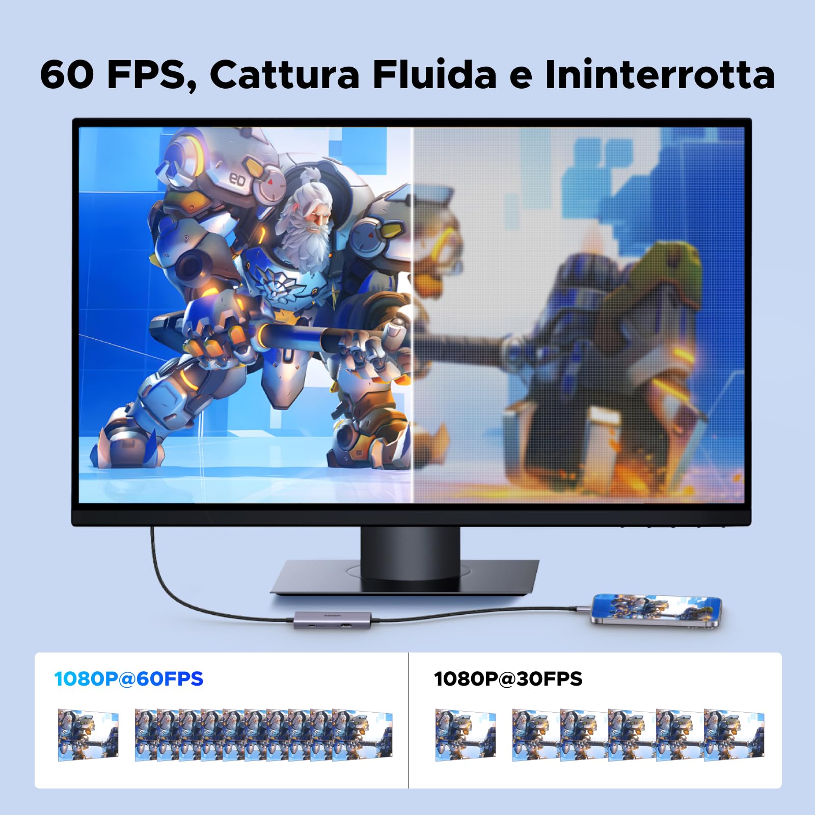 ugreen-scheda-di-acquisizione-video-usb-c-4k-30hz-con-loop-through-hdmi-e-pd-100 image 4