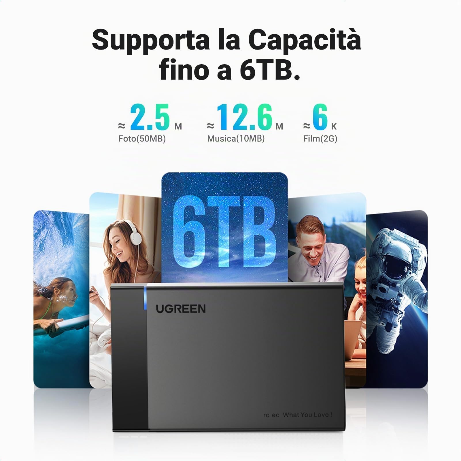 ugreen-case-esterno-per-hdd-ssd-2-5-usb-3-0-5gbps-uasp-fino-a-6tb image 3