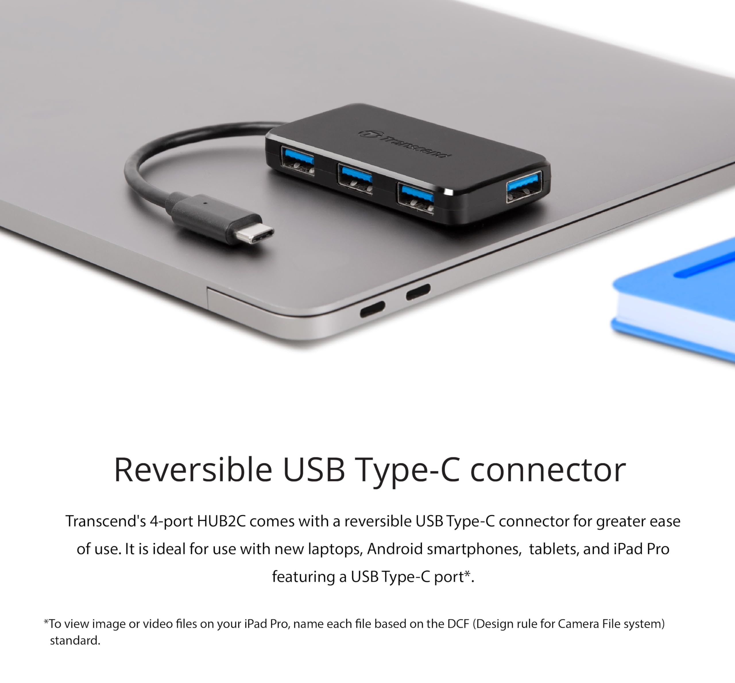 transcend-ts-hub2c-hub-4-porte-type-c-usb-3-1-gen-1-5gbps image 4