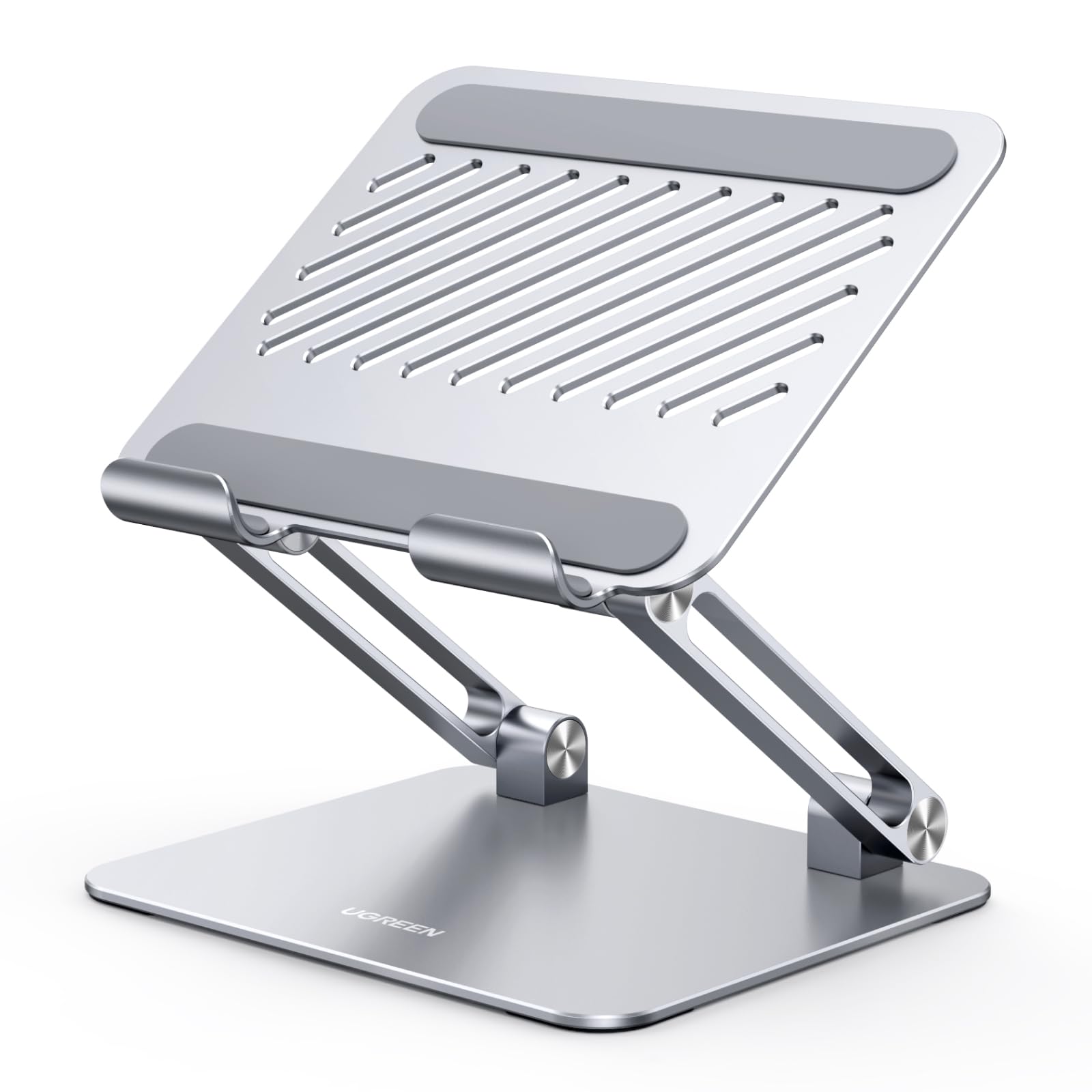 ugreen-supporto-tablet-e-telefono-4-7-12-9-alluminio-pieghevole-argento image 1