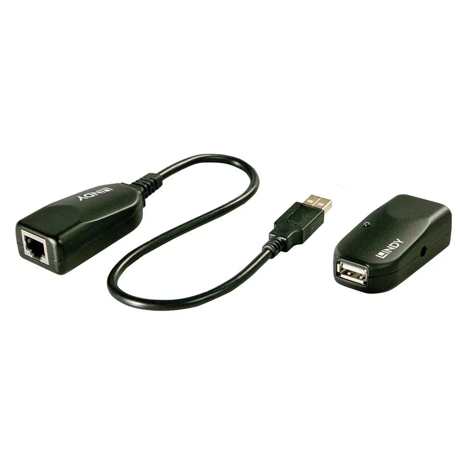 lindy-42693-extender-usb-2-0-su-cat-5-50-m-1-porta-nero image 1