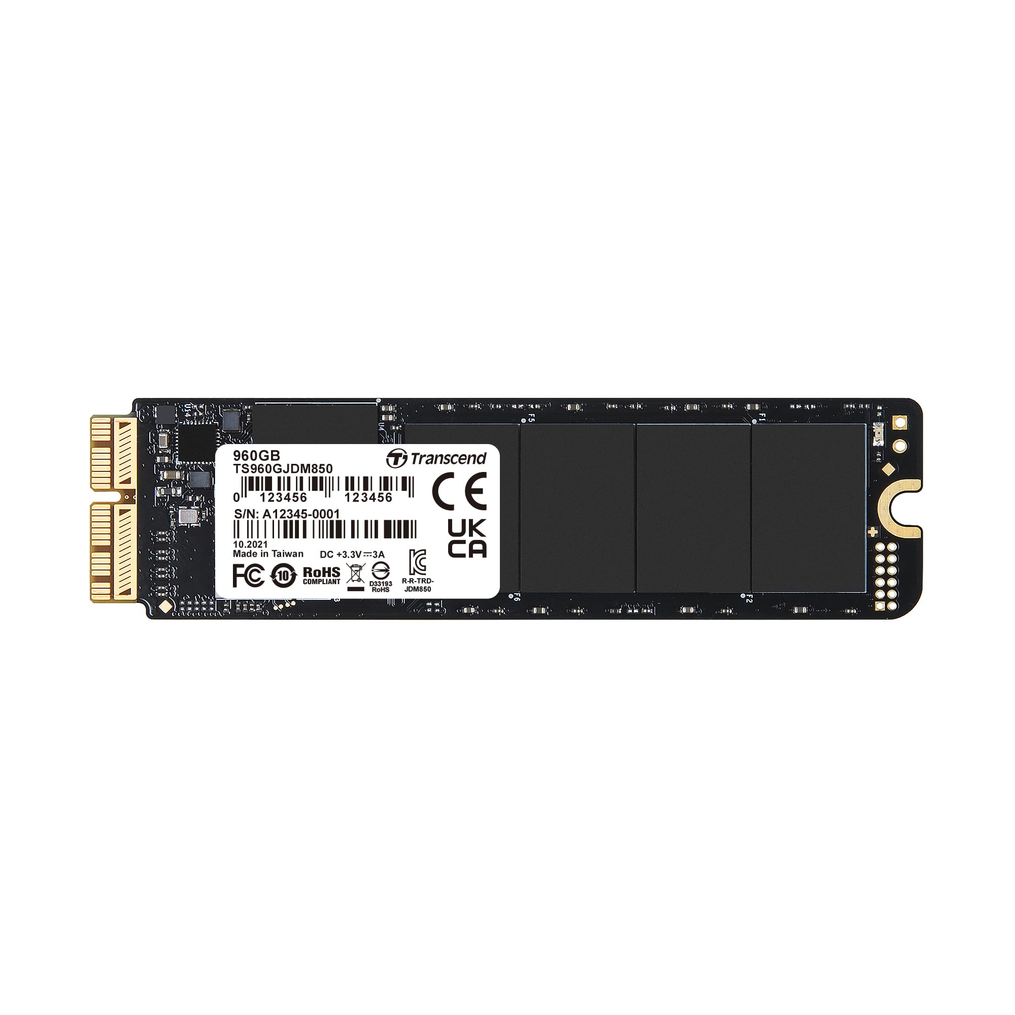 transcend-jetdrive-850-960gb-ssd-interno-per-macbook-air-pro-2013-2017-fino-a-16 image 1