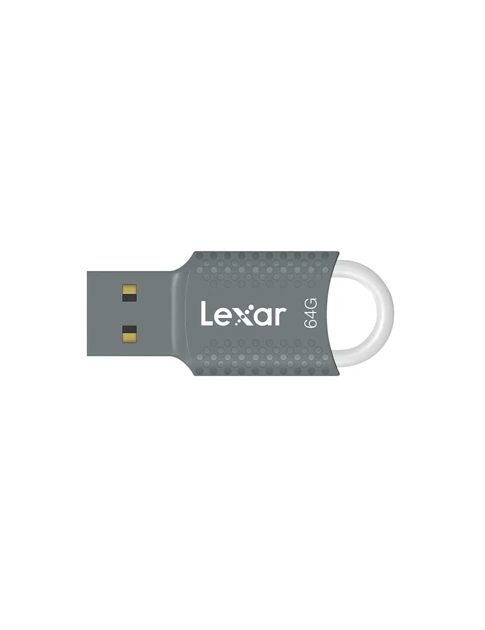 lexar-jumpdrive-ljdv40-chiavetta-usb-2-0-64gb-con-anello-portachiavi image 1