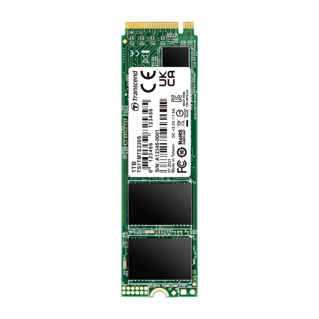 transcend-mts220s-ssd-interno-nvme-pcie-gen3-x4-m-2-2280-1tb-3d-tlc-con-dram image 1