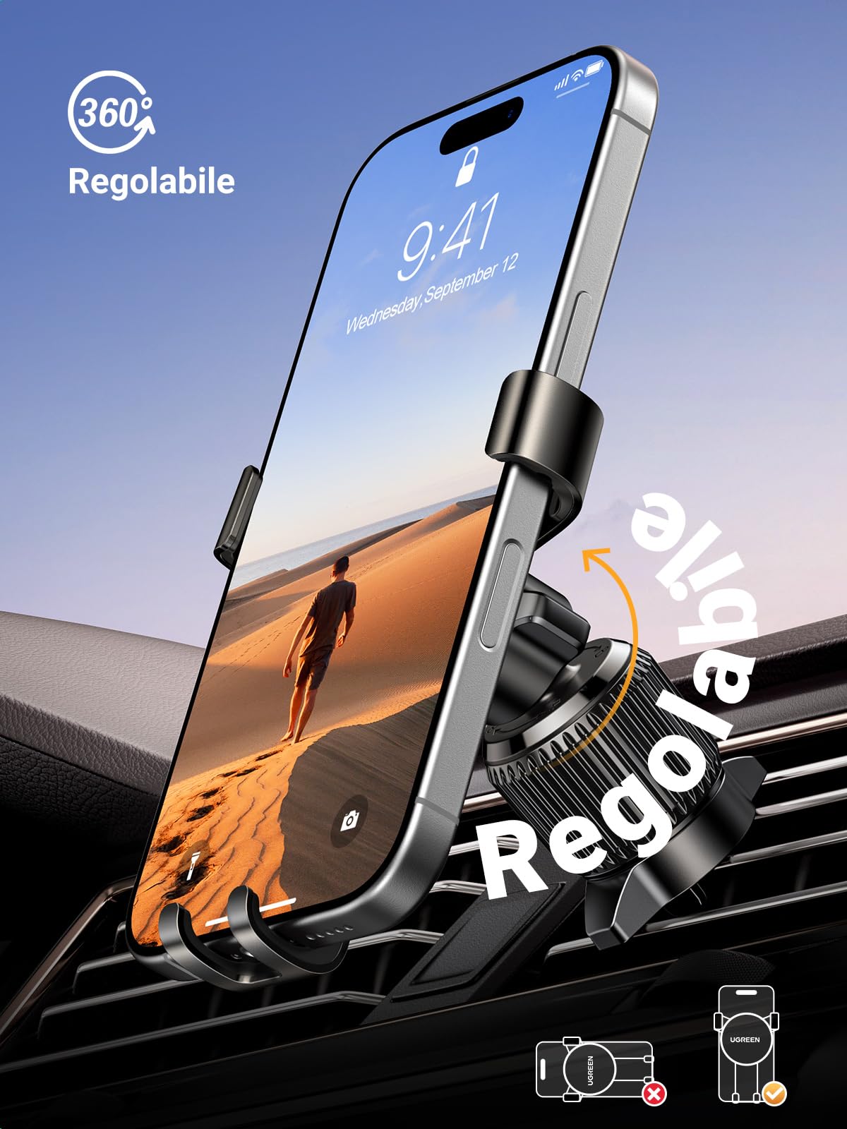 ugreen-supporto-telefono-auto-a-gravit-bocchetta-aria-360-5-8-7-2 image 5