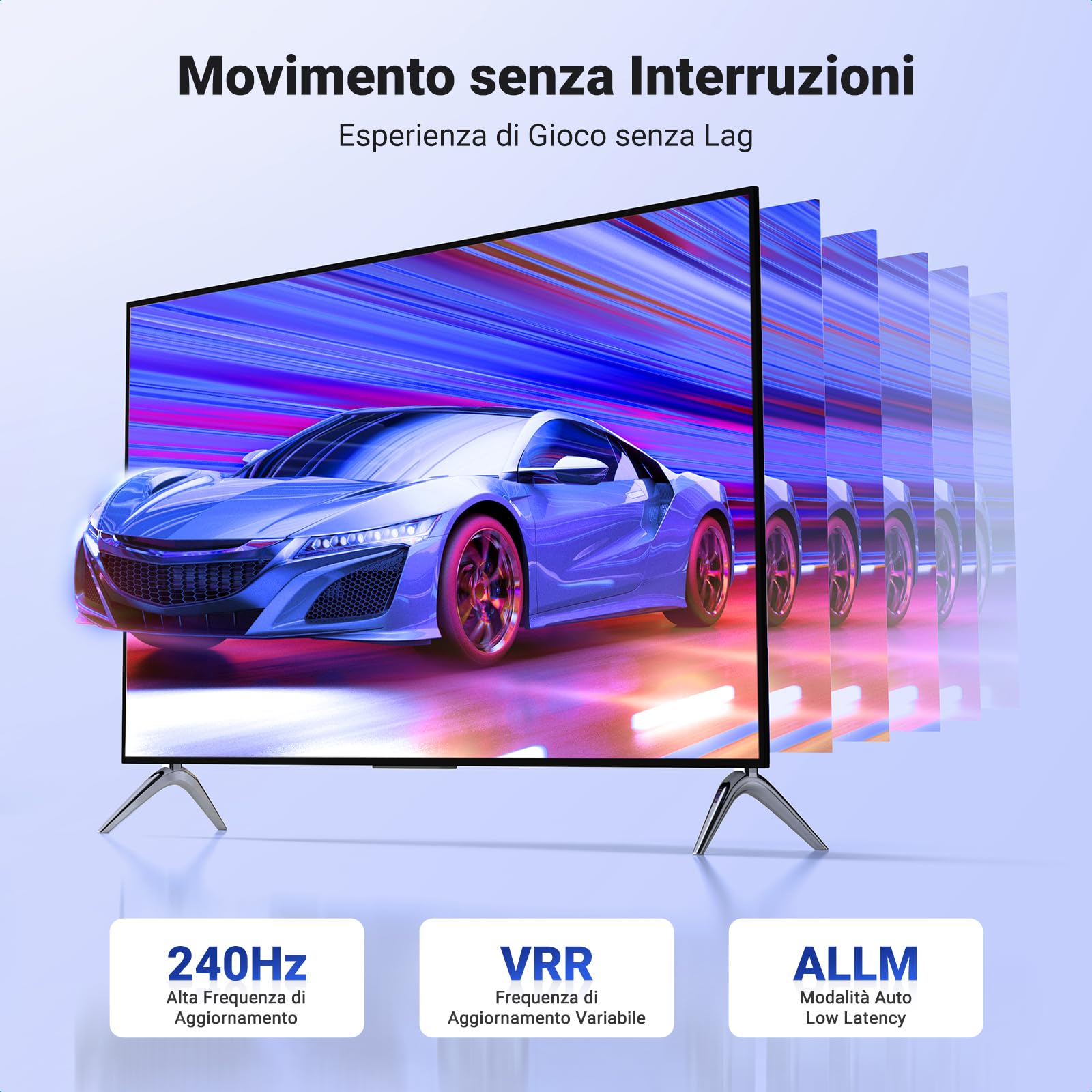 ugreen-cavo-hdmi-2-1-certificato-8k-60hz-4k-120hz-48gbps-2m-nylon image 4
