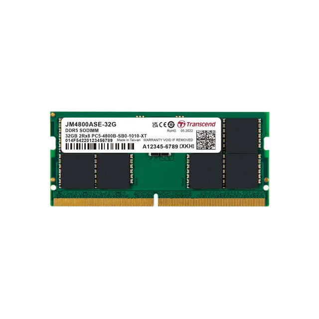 transcend-jetram-jm4800ase-32g-modulo-memoria-so-dimm-ddr5-4800-mhz-32-gb image 1