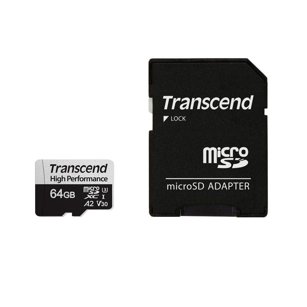 transcend-330s-scheda-microsdxc-64-gb-uhs-i-a2-u3-v30 image 1
