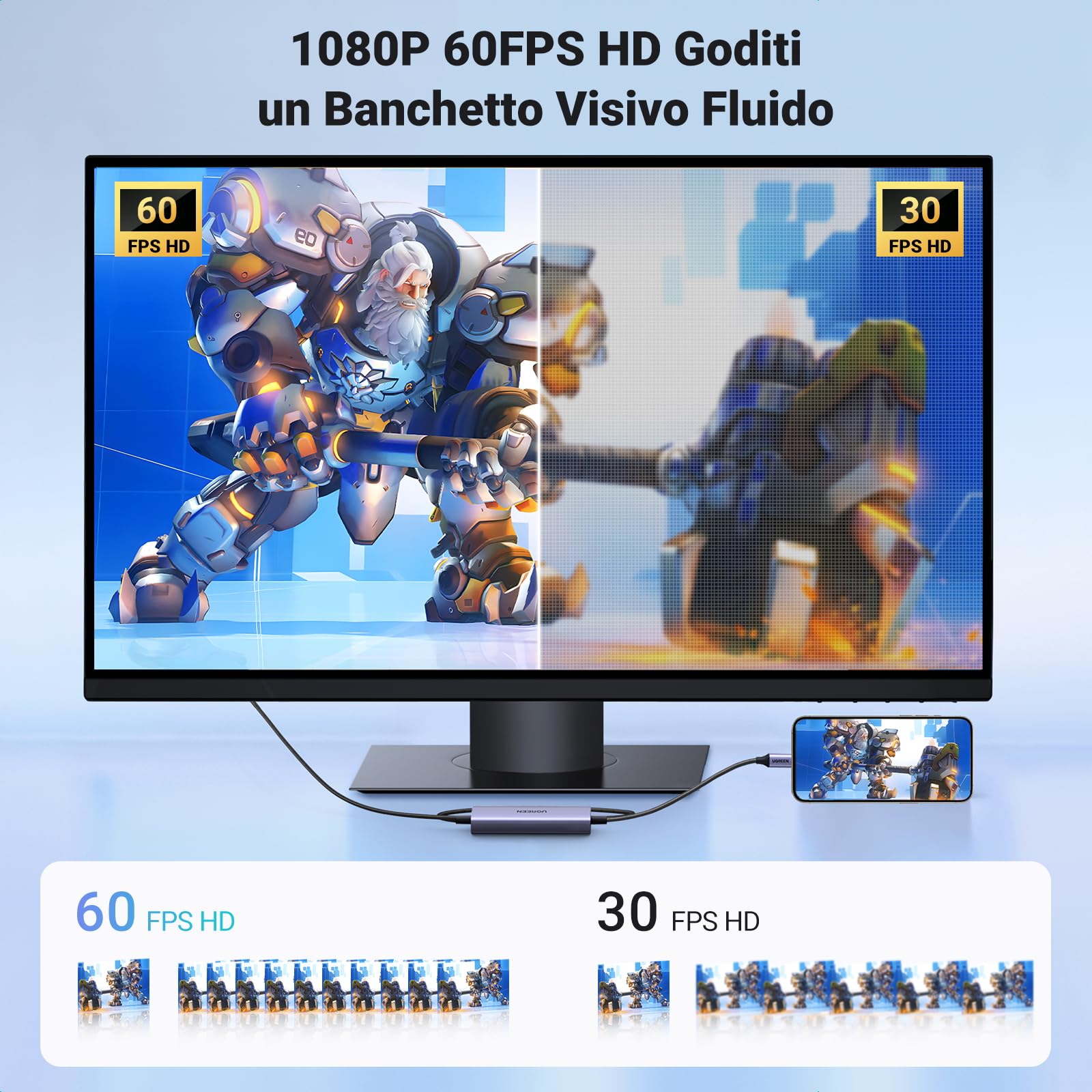 ugreen-scheda-di-acquisizione-video-usb-c-4k-2k-con-ricarica-pd-100w image 4