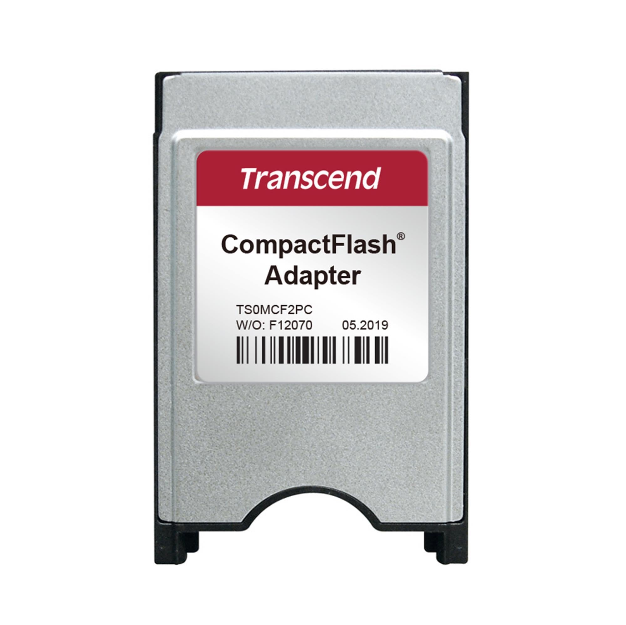 transcend-adattatore-pcmcia-compactflash-ts0mcf2pc-plug-play image 1