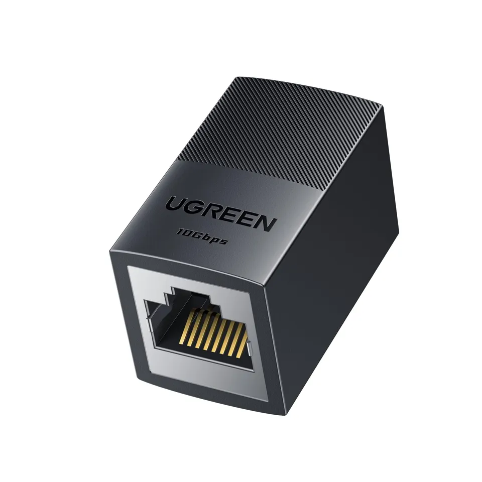 ugreen-adattatore-rj45-accoppiatore-lan-10gbps-poe-cat5e-cat6-cat7-2-pezzi image 1