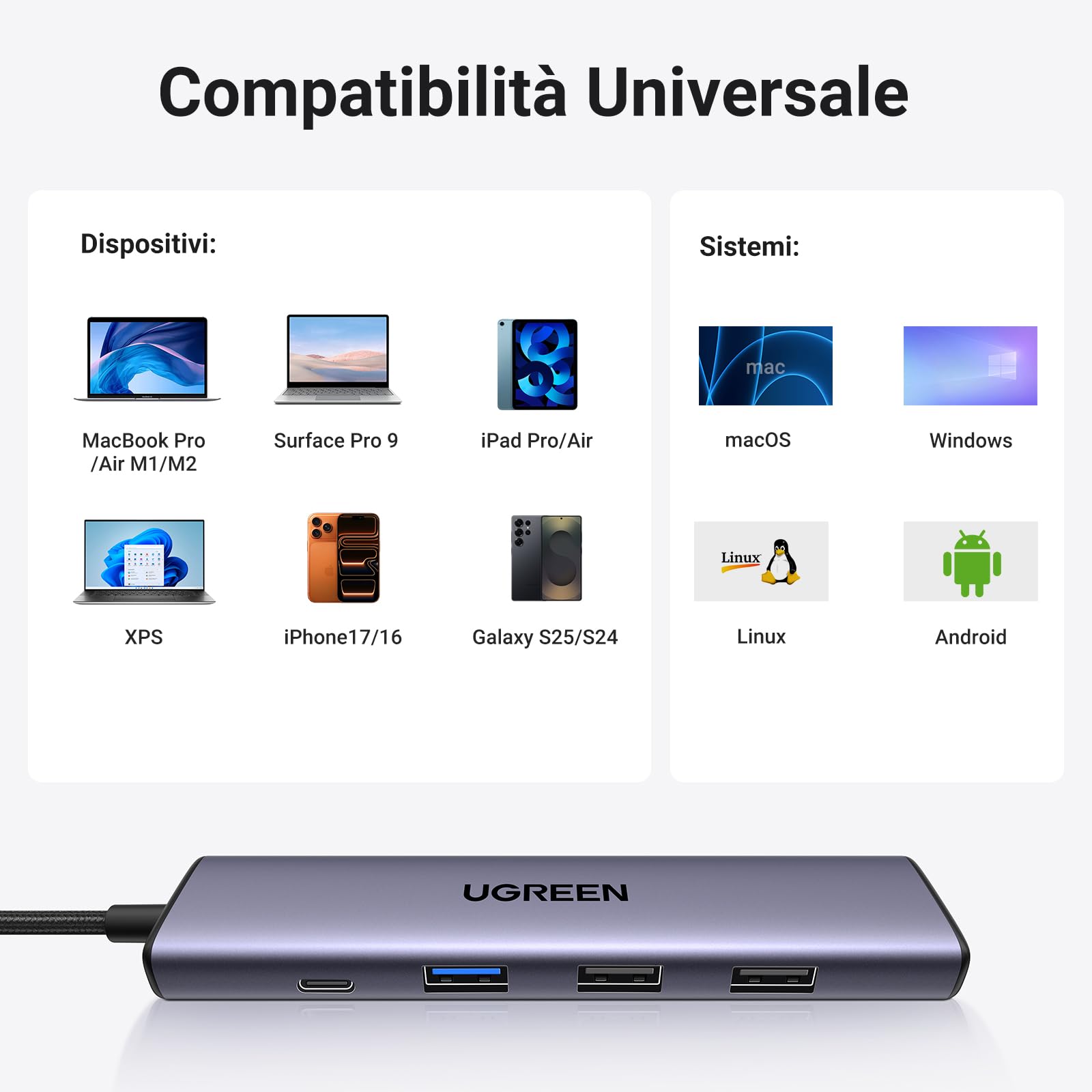 ugreen-revodok-105-hub-usb-c-5-in-1-hdmi-4k-30hz-pd-100w-5gbps image 6