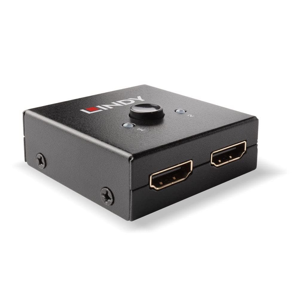 lindy-interruttore-hdmi-bidirezionale-2-porte-4k-60hz-18g image 2