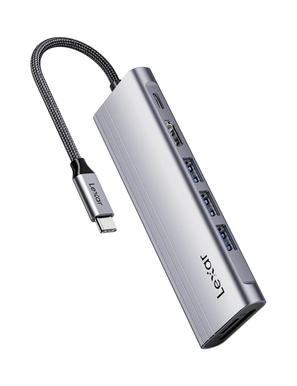 lexar-h31-hub-usb-c-7-in-1-con-hdmi-4k-60hz-e-pd-100w image 1
