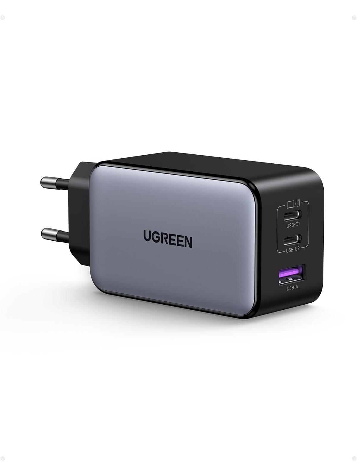 ugreen-nexode-100w-caricatore-usb-c-gan-3-porte-pd-3-0-compatto image 1