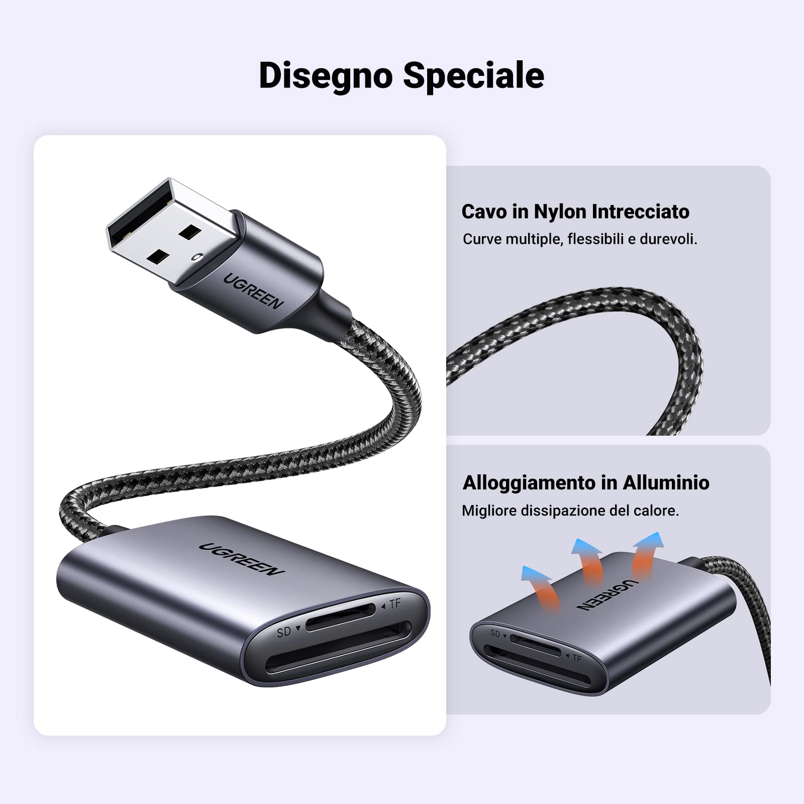 ugreen-lettore-schede-sd-tf-usb-3-0-in-alluminio-5gbps-doppio-slot image 5