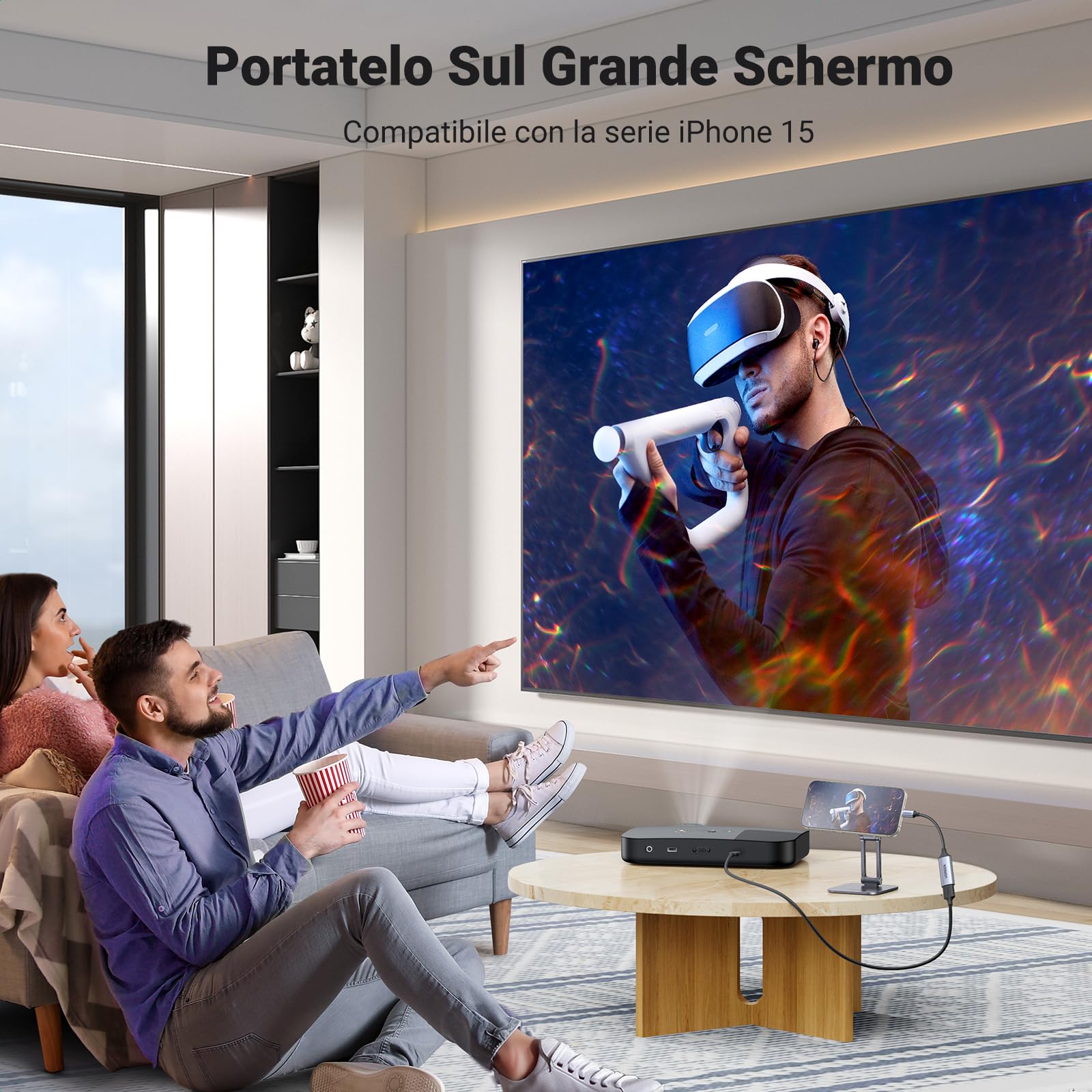 ugreen-adattatore-usb-c-a-hdmi-4k-60hz-2k-144hz-10-cm-nylon-e-alluminio-dex-thun image 6