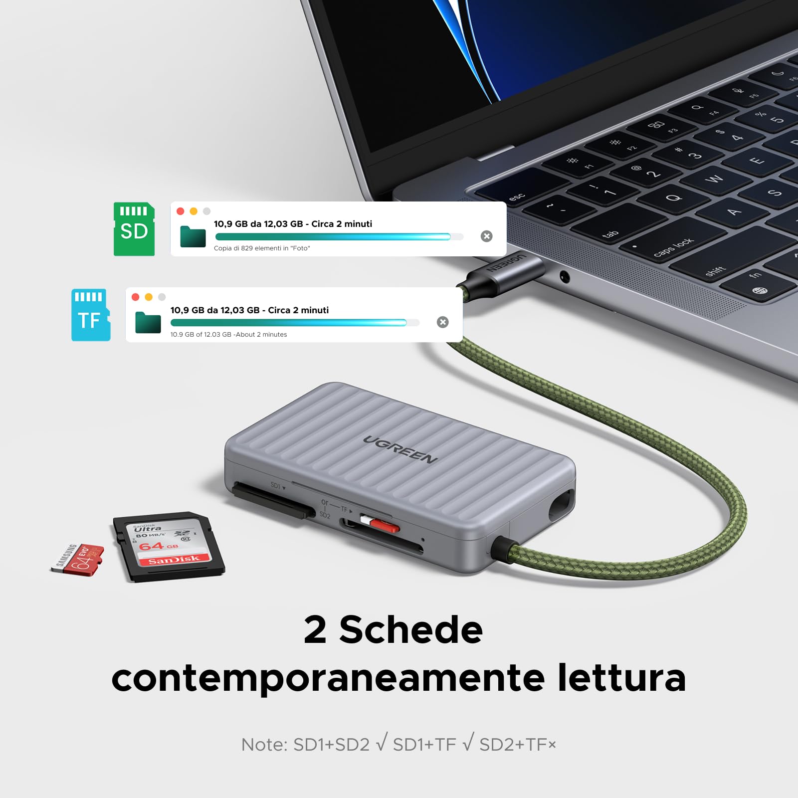 ugreen-lettore-schede-sd-usb-c-con-custodia-170mb-s image 4