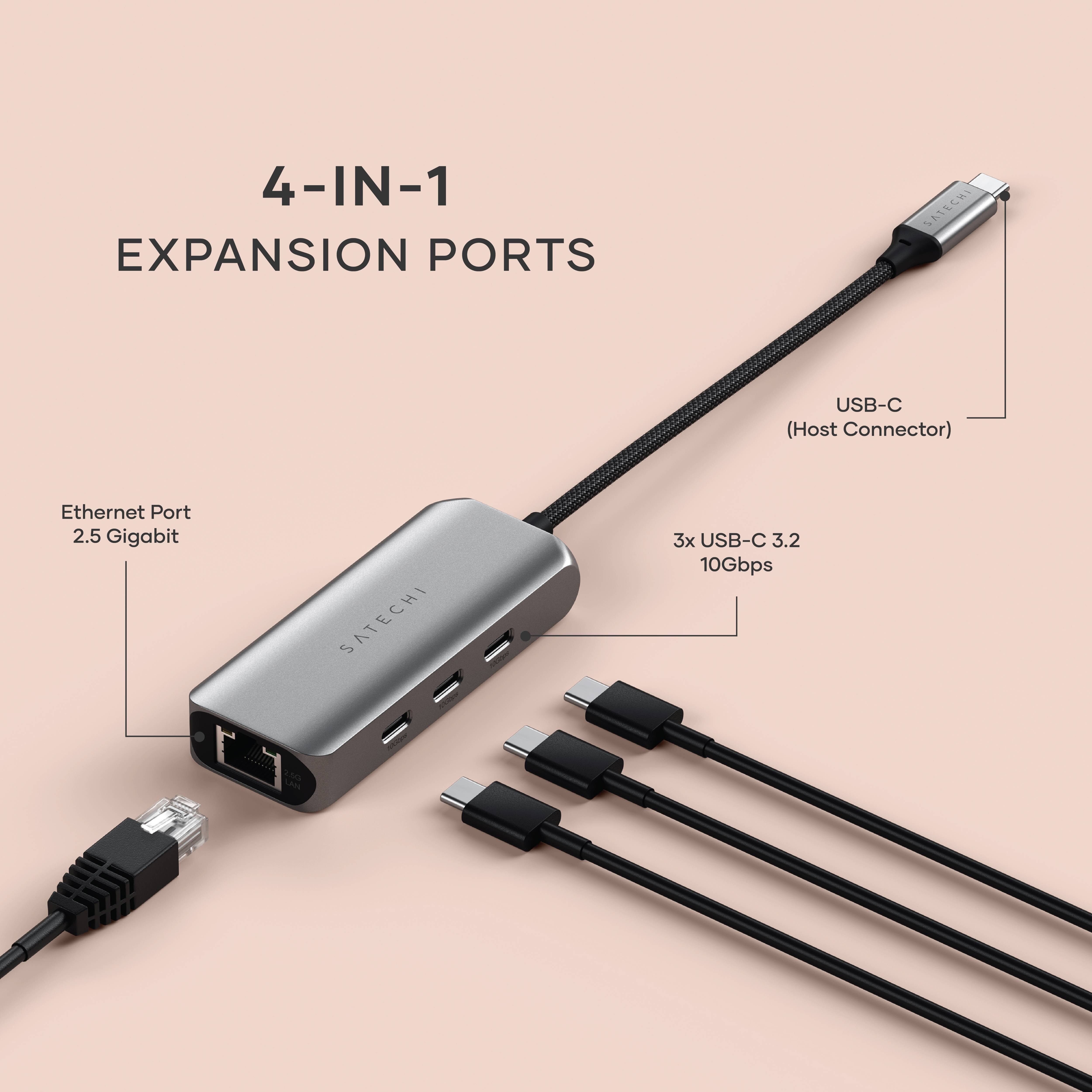 satechi-4-in-1-usb-c-hub-with-2-5-gigabit-ethernet image 2