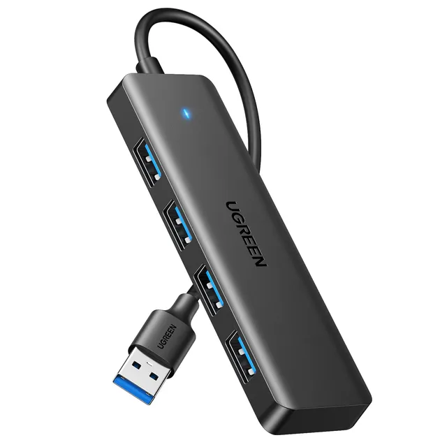 ugreen-hub-usb-3-0-a-4-porte-5gbps-ultra-sottile-15cm image 1