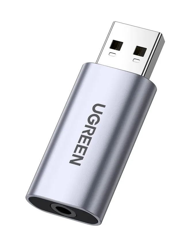 ugreen-scheda-audio-esterna-usb-in-alluminio-con-jack-3-5mm-24bit-96khz image 1