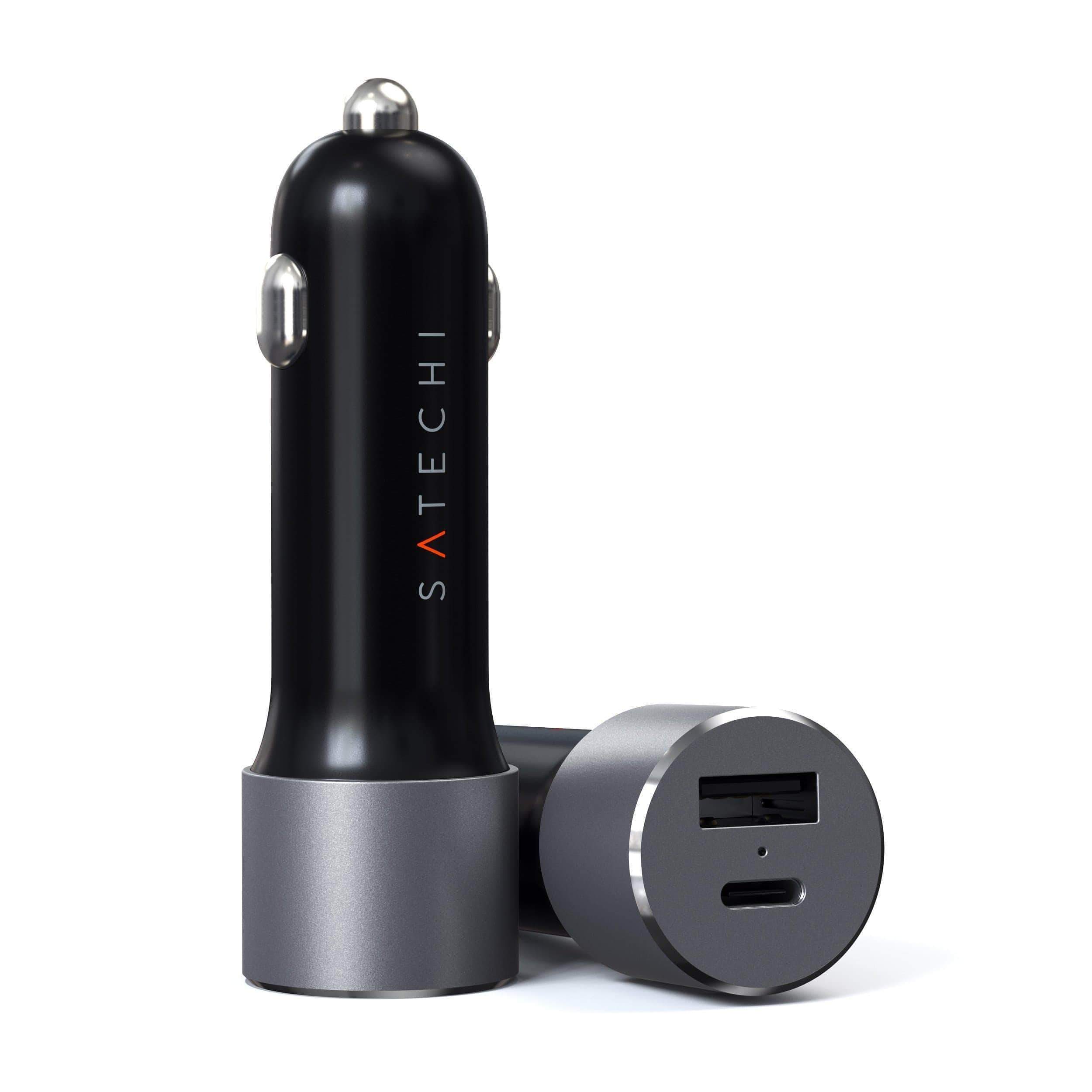 satechi-72w-type-c-pd-car-charger-caricabatterie-auto-usb-c-usb-a image 1