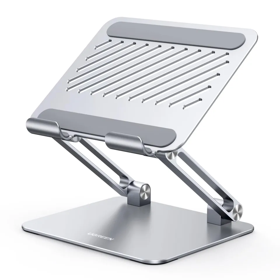 ugreen-supporto-tablet-e-telefono-4-7-12-9-alluminio-pieghevole-argento image 1