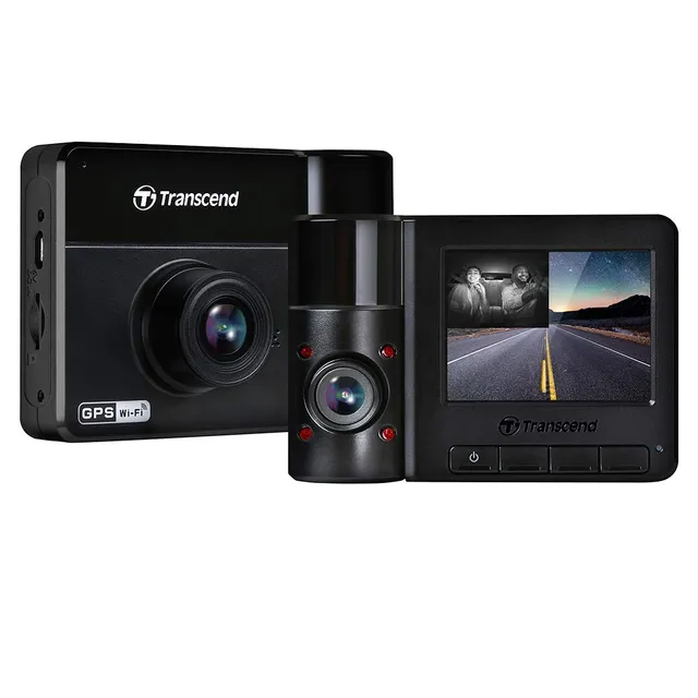 transcend-drivepro-550-dash-cam-dual-1080p-con-microsdxc-mlc-64gb-inclusa image 1
