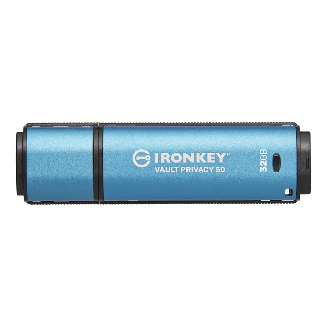 kingston-ironkey-vault-privacy-50-drive-usb-32gb-con-crittografia-aes-256-bit image 1