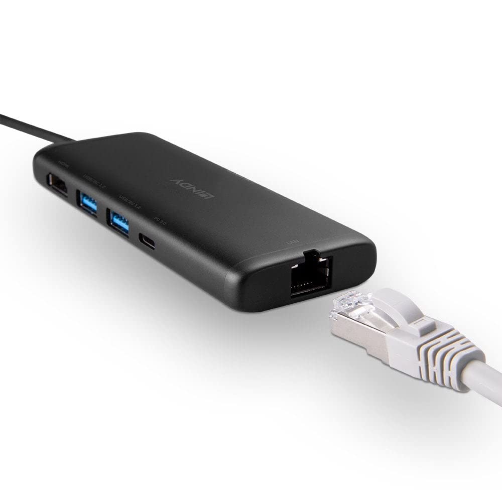 lindy-43358-dst-mini-mini-docking-station-usb-c-4k-60hz-pd-100w-ethernet-sd image 3