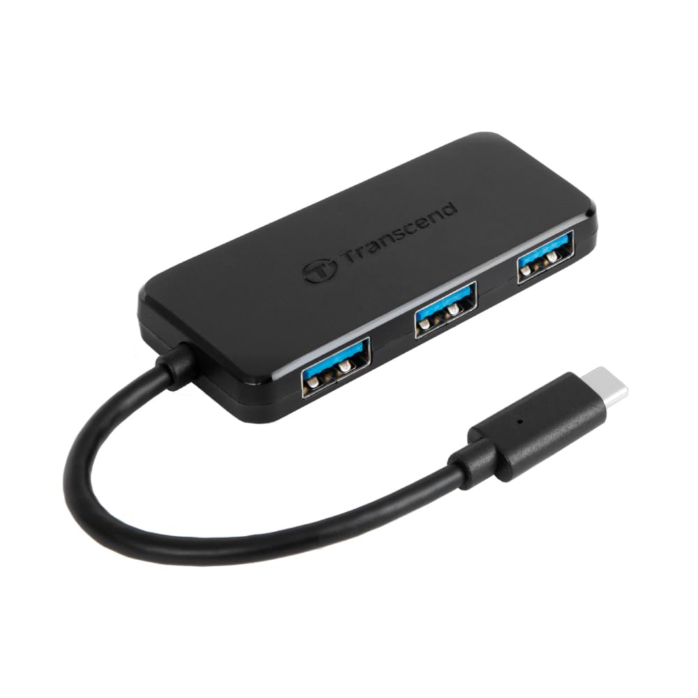 transcend-ts-hub2c-hub-4-porte-type-c-usb-3-1-gen-1-5gbps image 1
