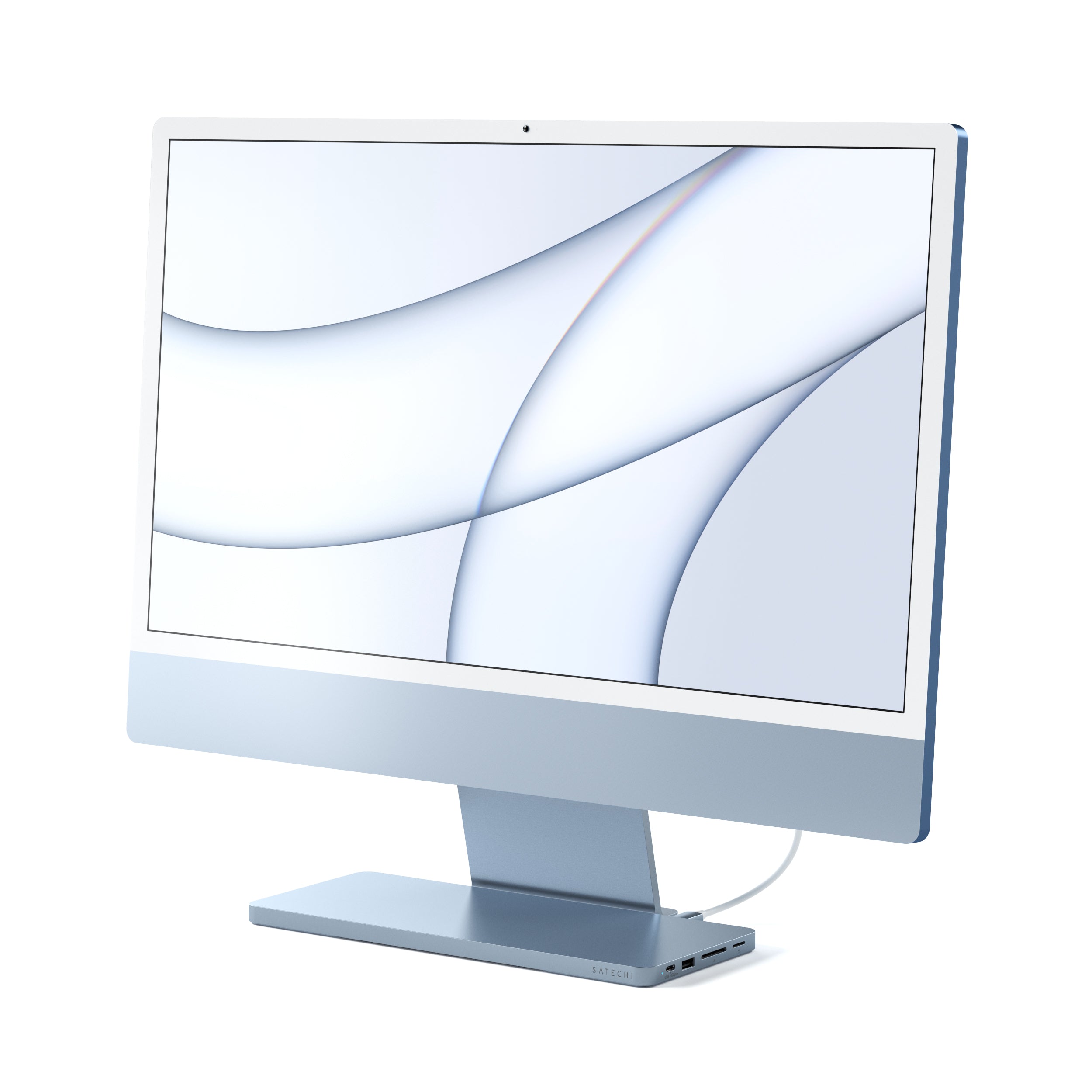 satechi-usb-c-slim-dock-per-imac-24-2021-2023-con-enclosure-nvme-sata image 2
