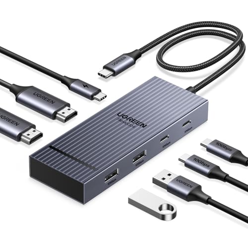 ugreen-revodok-pro-207-hub-usb-c-7-in-1-doppio-hdmi-4k60hz image 8