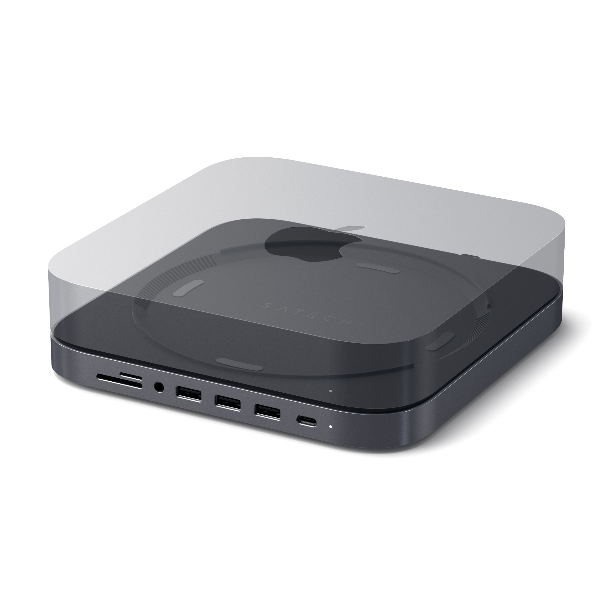 satechi-type-c-aluminum-stand-hub-per-mac-mini image 5