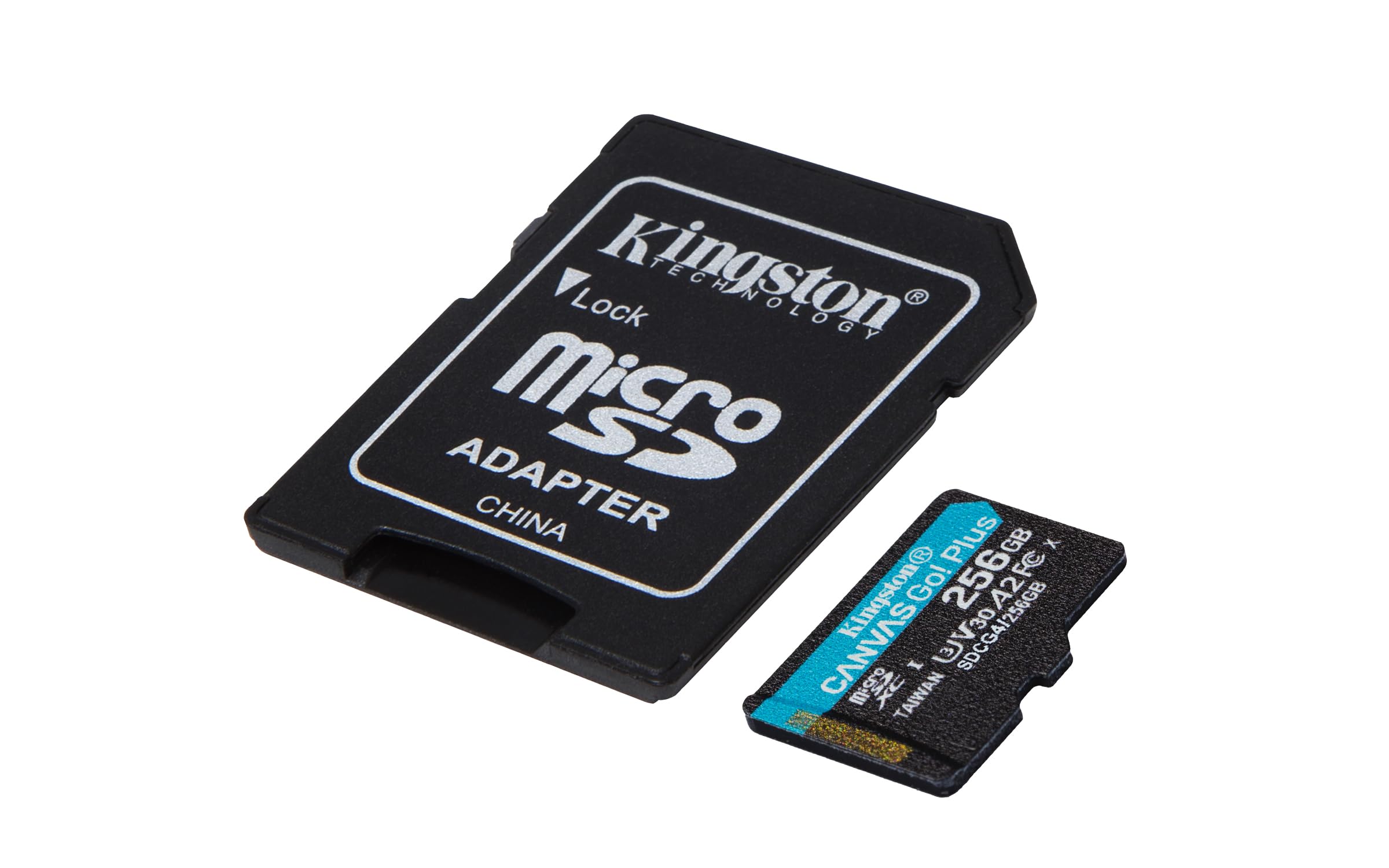 kingston-canvas-go-plus-microsdxc-256gb-gen4-u3-v30-a2-adattatore-sd image 2