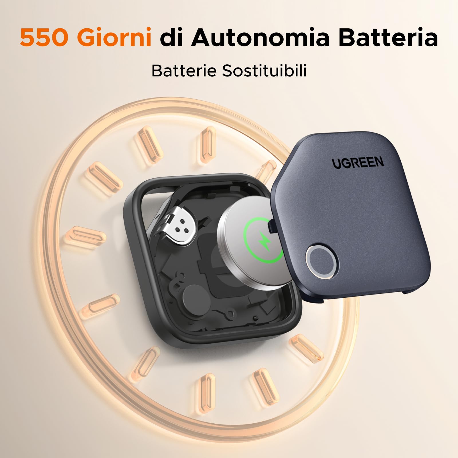 ugreen-finetrack-s-smart-finder-tag-samsung-smartthings-2-pezzi image 2