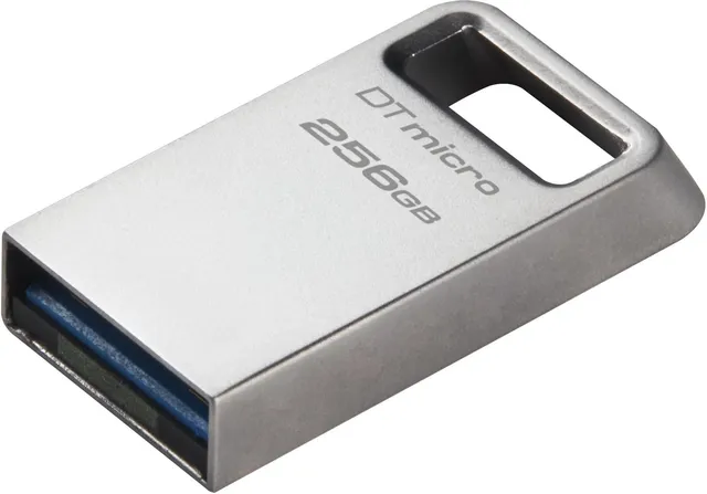 kingston-datatraveler-micro-256gb-usb-3-2-gen-1-metallo image 1