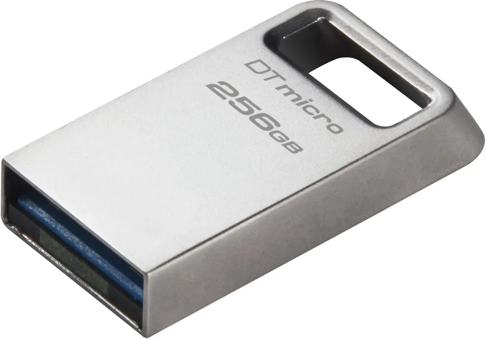 kingston-datatraveler-micro-256gb-usb-3-2-gen-1-metallo image 1