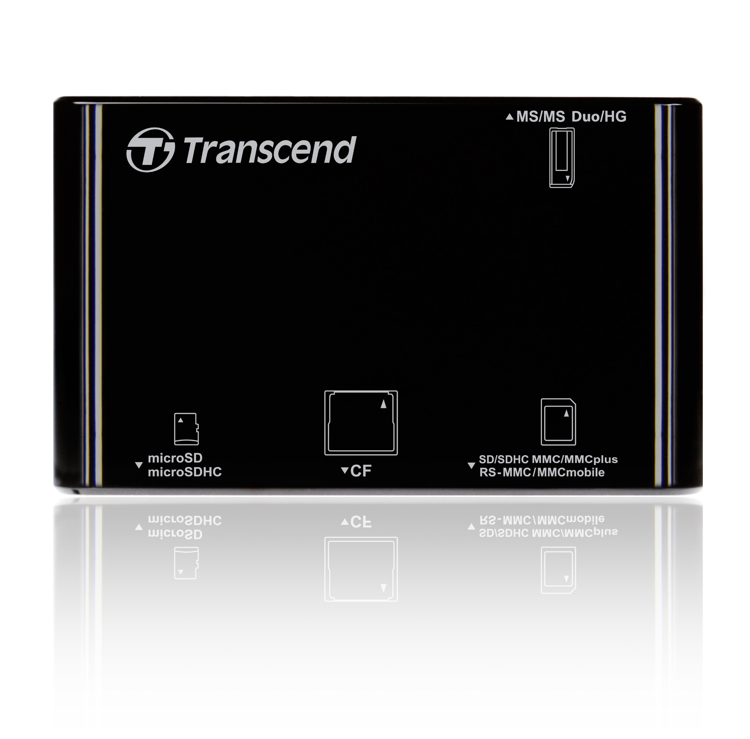 transcend-ts-rdp8k-lettore-di-schede-multifunzione-usb-2-0-sd-microsd-compactfla image 2