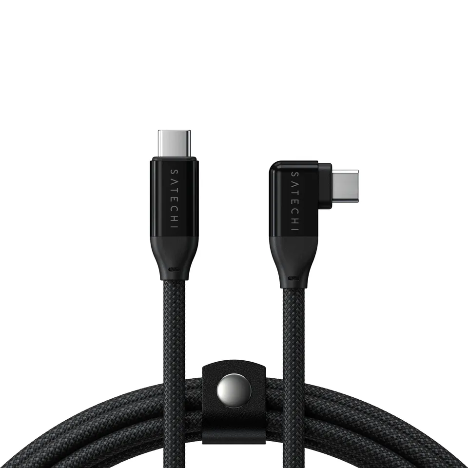 satechi-right-angle-cavo-usb-c-a-usb-c-dati-e-ricarica-1m-240w image 1