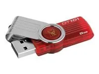 kingston-datatraveler-g2-chiavetta-usb-8gb-usb-2-0-type-a-rossa image 1
