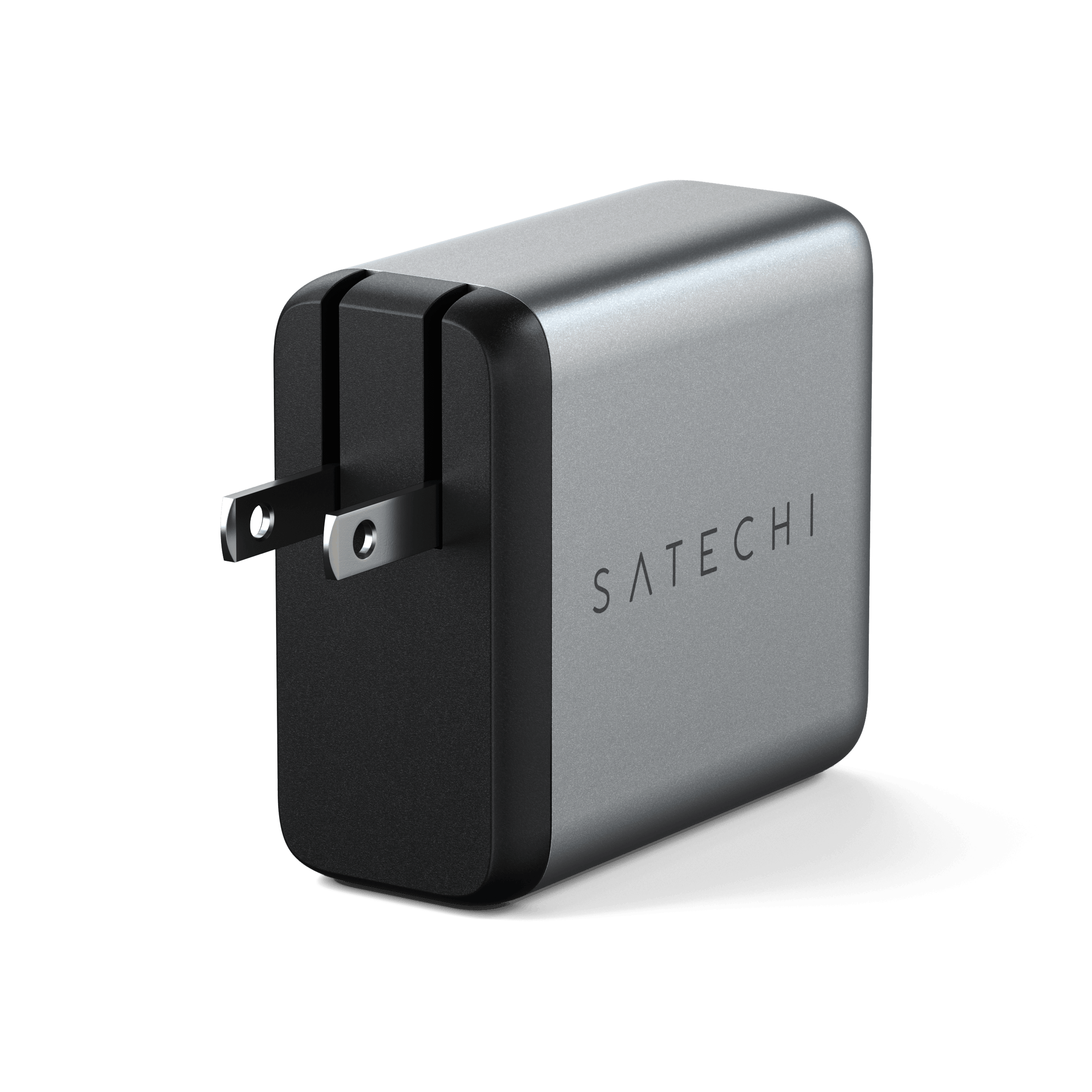 satechi-100w-usb-c-pd-wall-charger-gan-con-spina-europea-pieghevole image 3