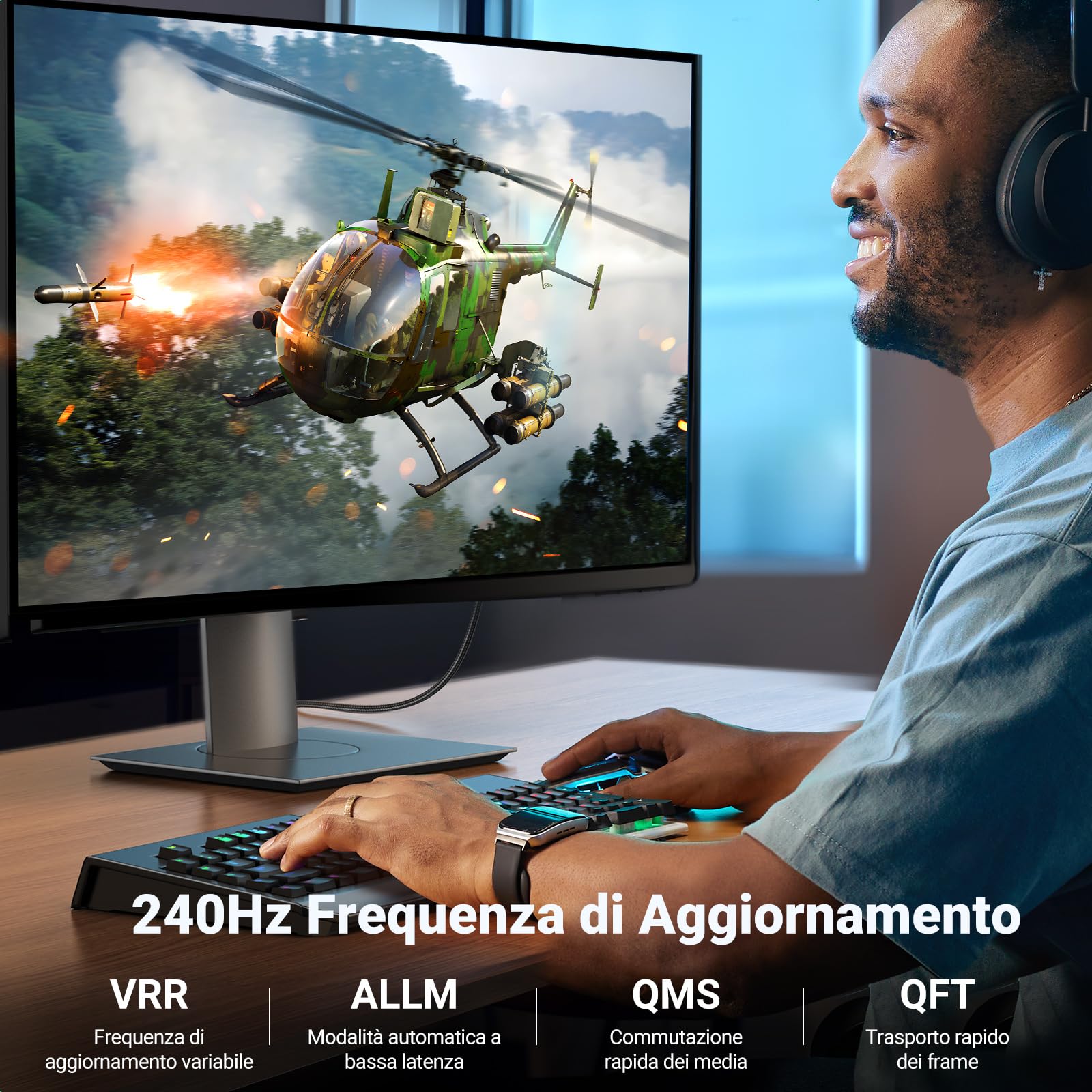 ugreen-cavo-hdmi-2-1-certificato-8k-60hz-4k-120hz-48gbps-2m image 4