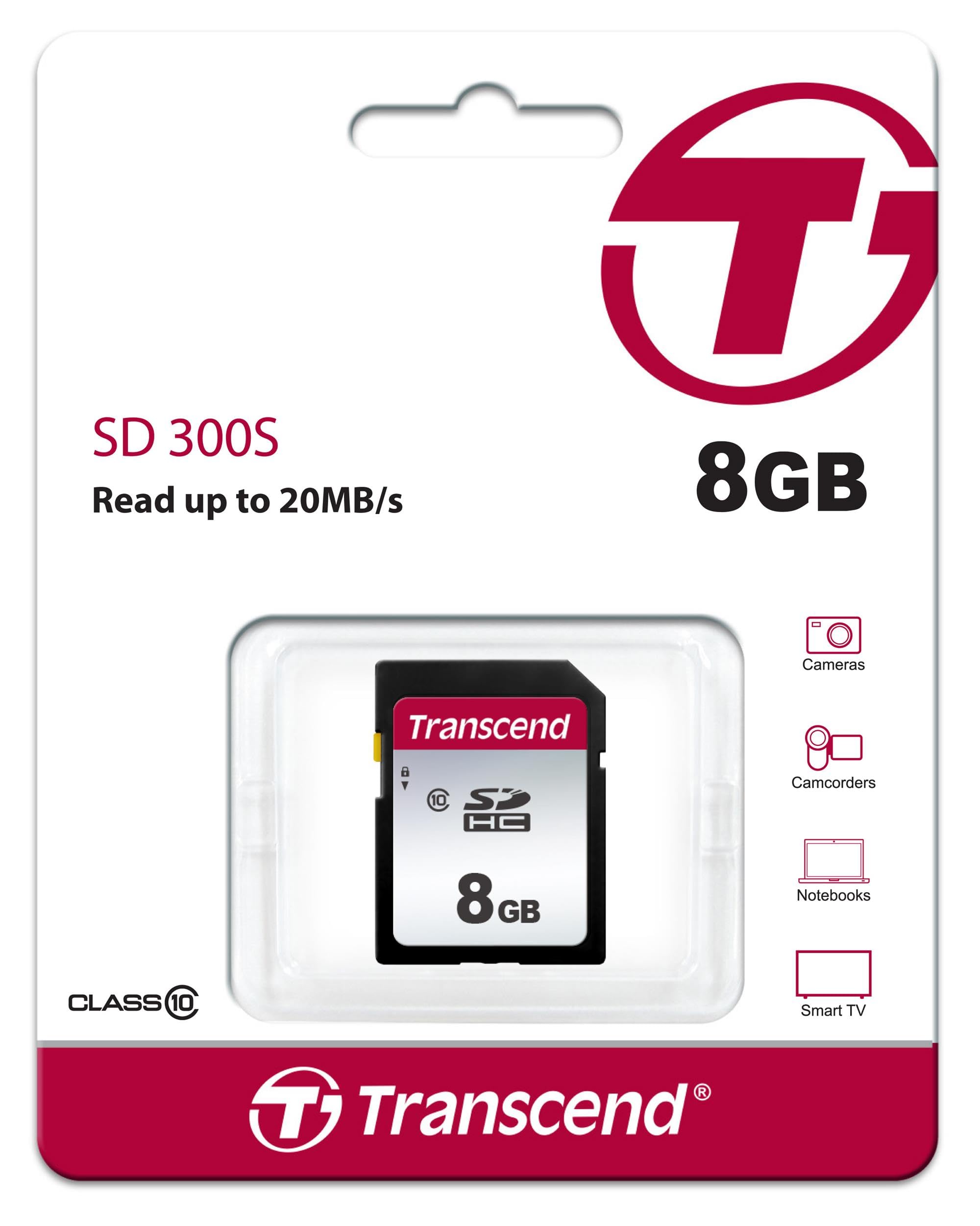 transcend-sdc300s-scheda-sdxc-8gb-uhs-i-v30-per-foto-e-4k image 6