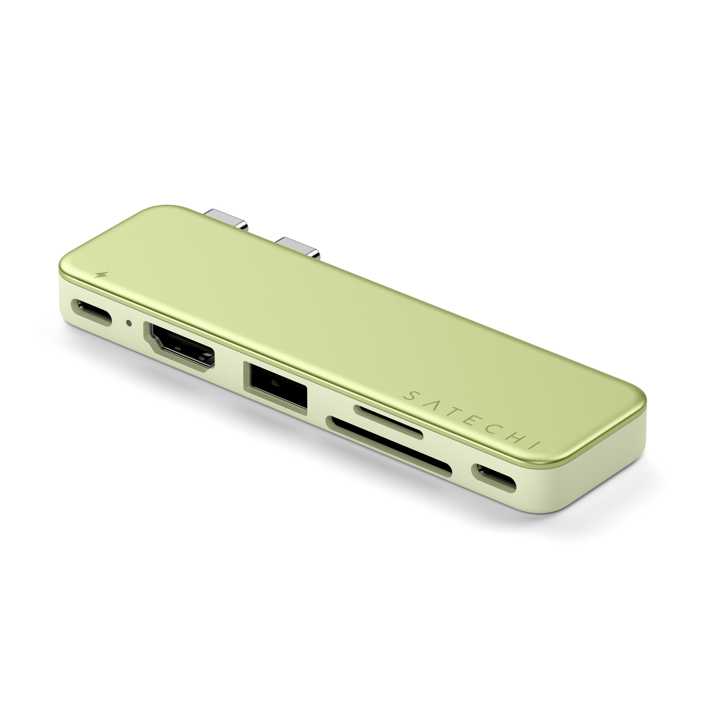 satechi-usb-c-snap-hub-a-doppio-connettore-per-macbook-neo image 1