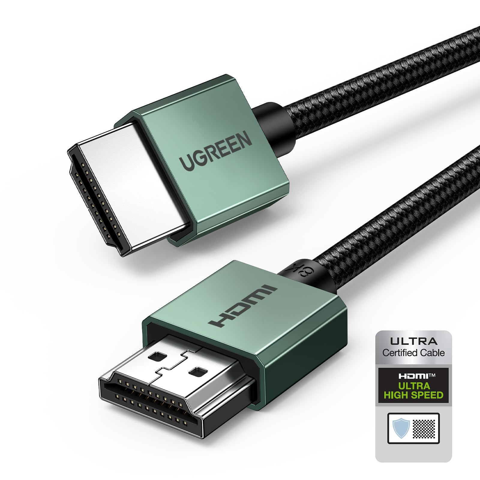 ugreen-cavo-hdmi-2-1-certificato-8k-60hz-4k-120hz-48gbps-2m image 1