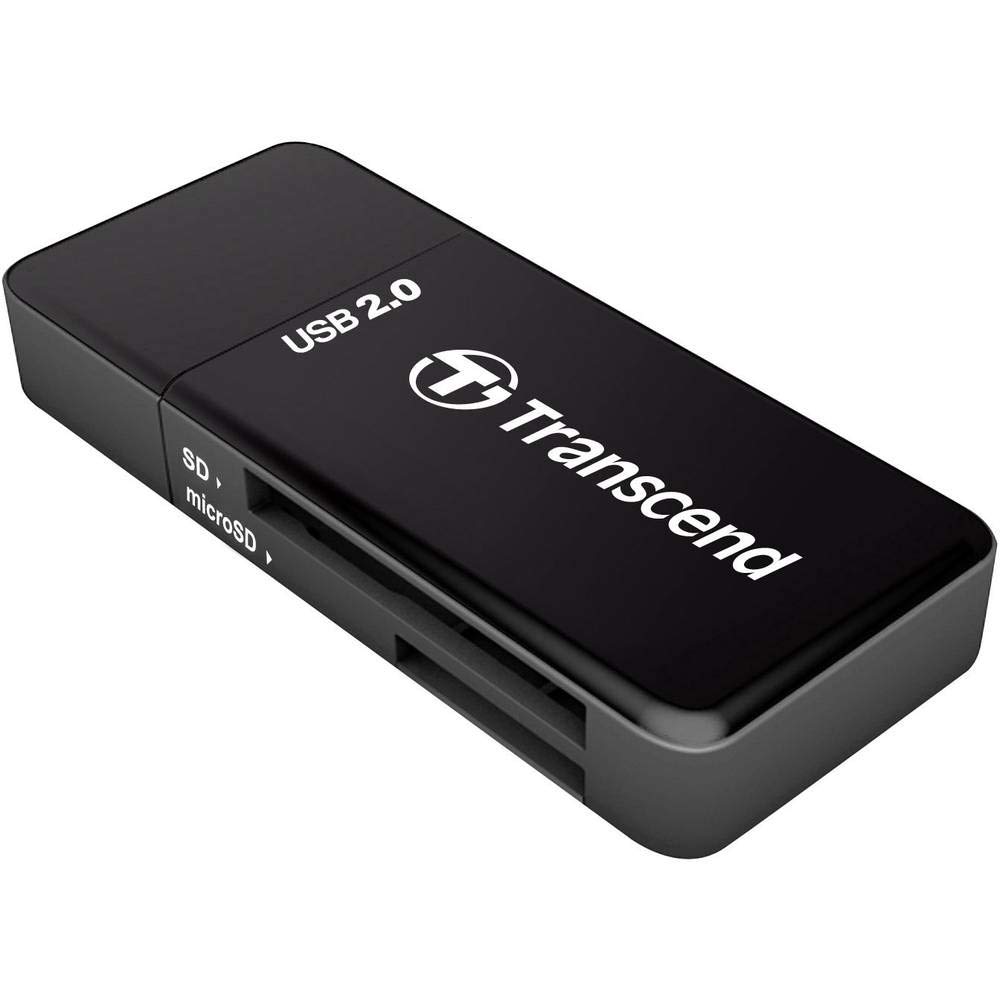transcend-ts-rdp5k-lettore-di-schede-usb-2-0-sdhc-microsdhc-m2 image 1